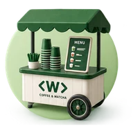 Waterloo Coffee mobile coffee cart