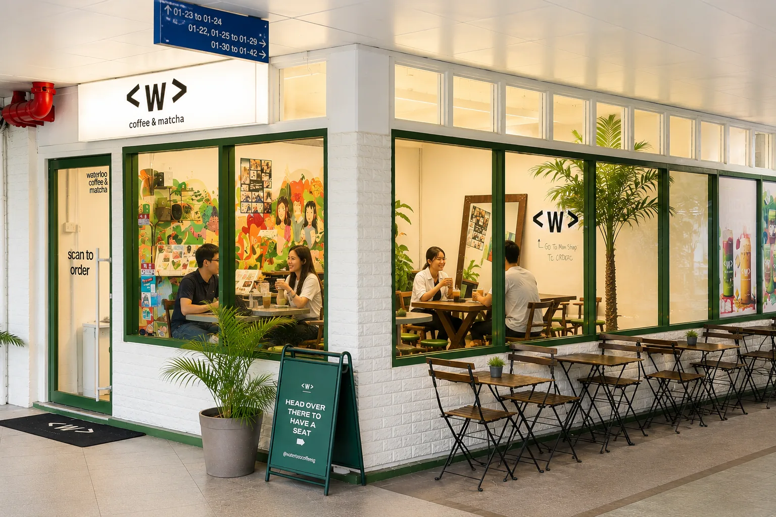 Waterloo Coffee outlet at 261 Waterloo Street in Singapore